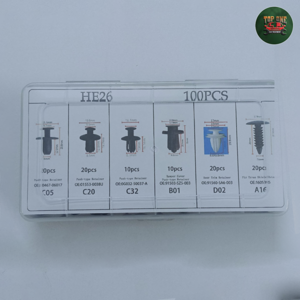 HE2C 100PCS